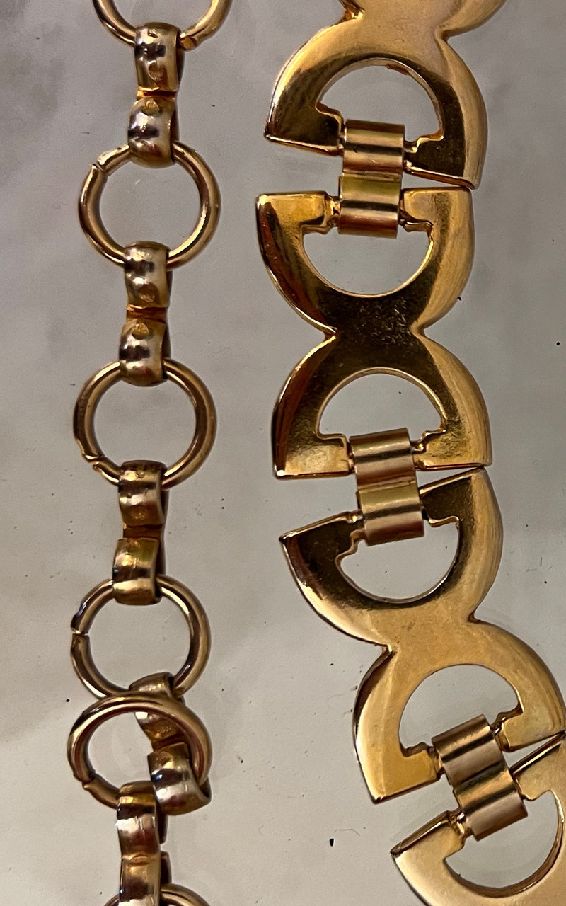 Vintage 90s Chain Belt