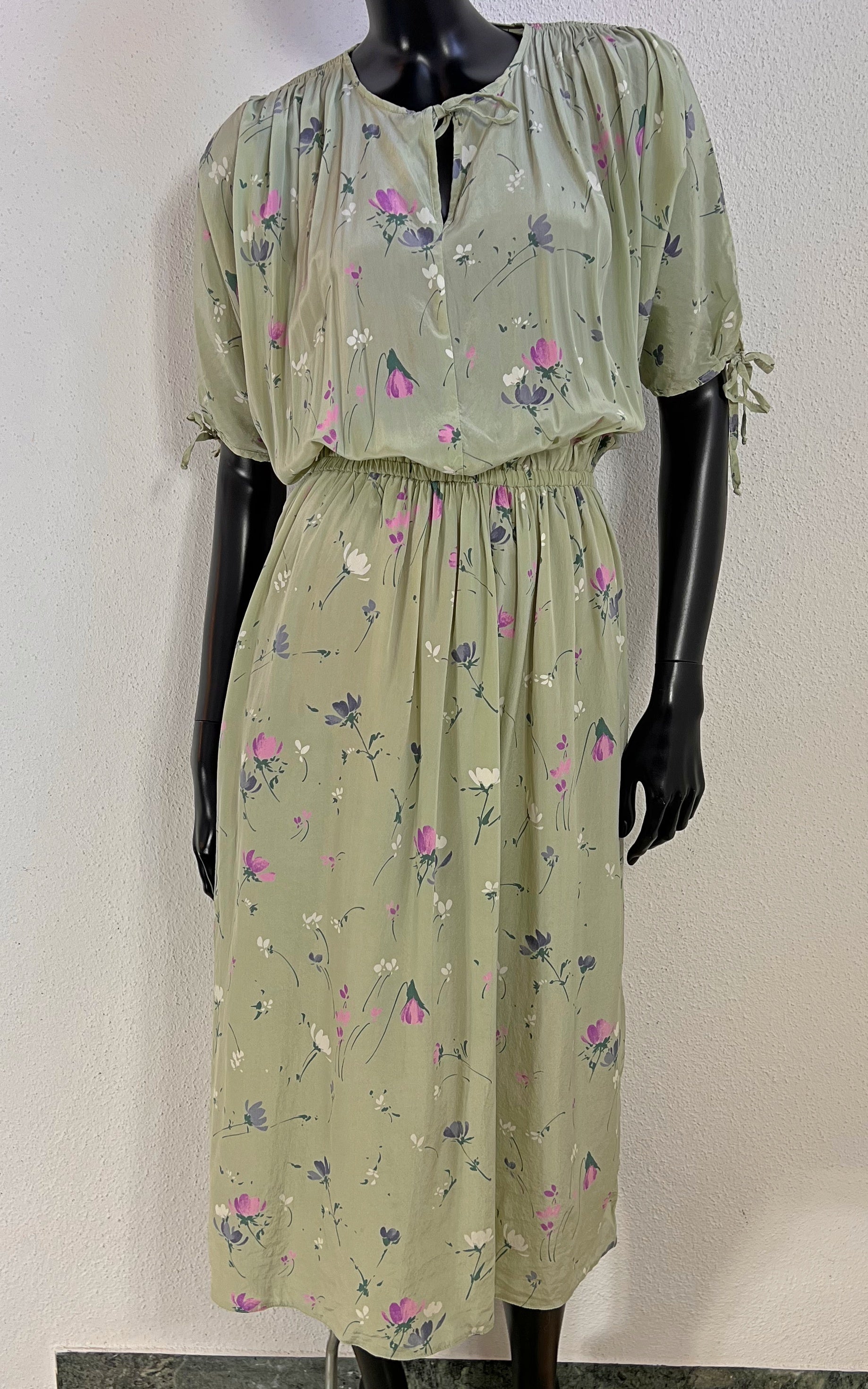 Vintage Impressionen by Karl Lagerfeld Silk Dress