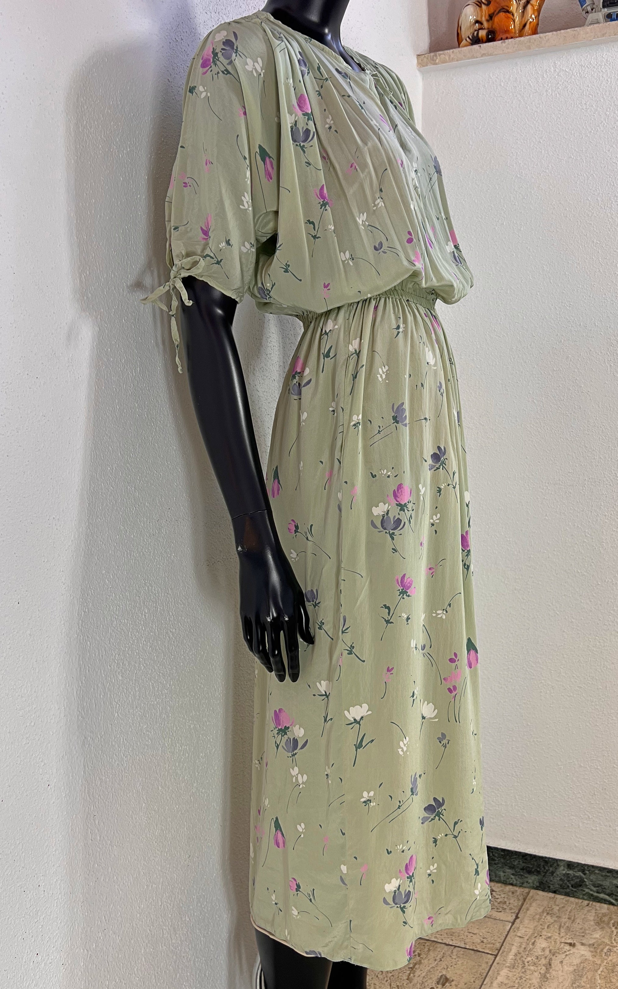 Vintage Impressionen by Karl Lagerfeld Silk Dress