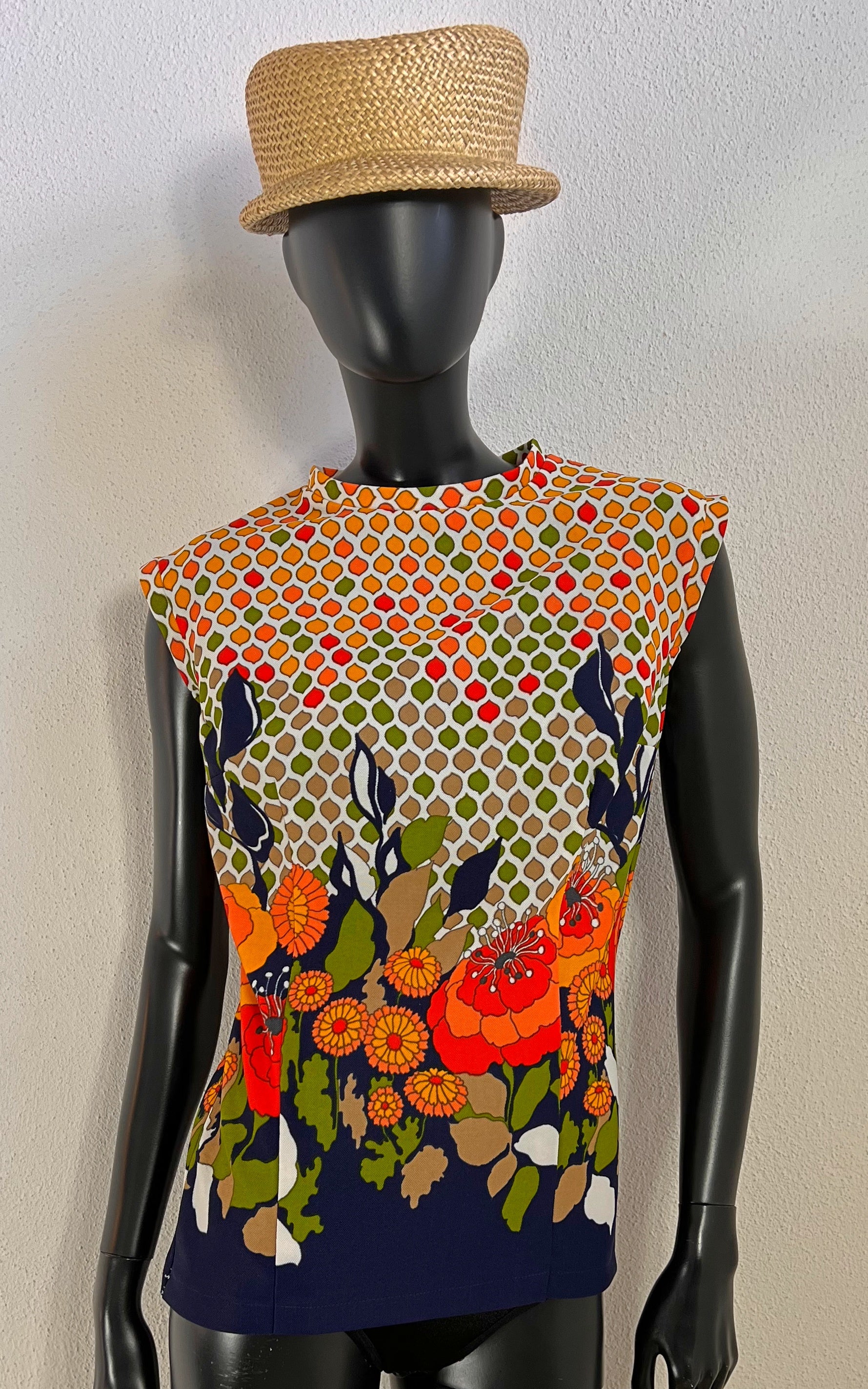 Vintage 70s Poppy's Top