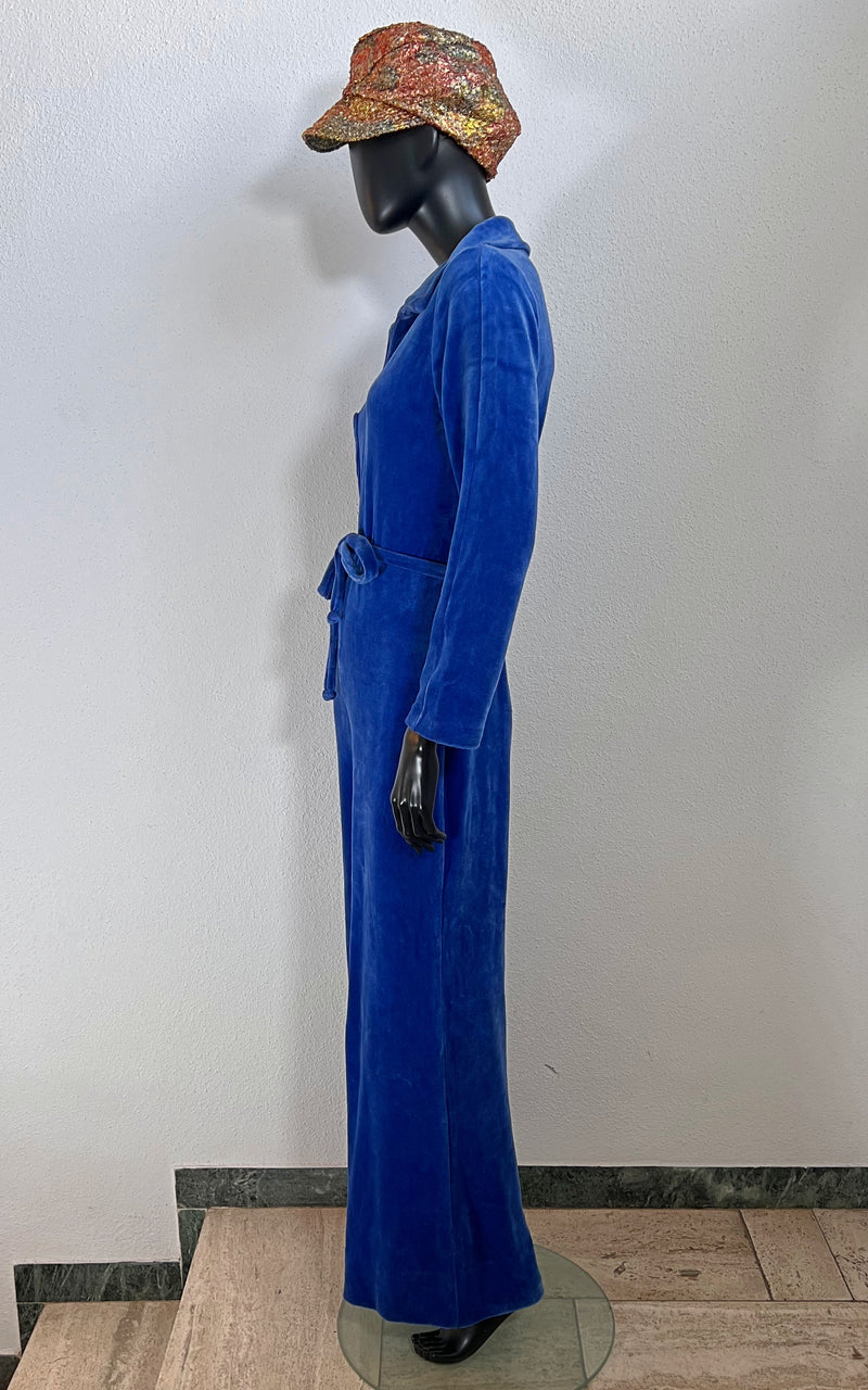 Vintage 70s Velvet Jumpsuit