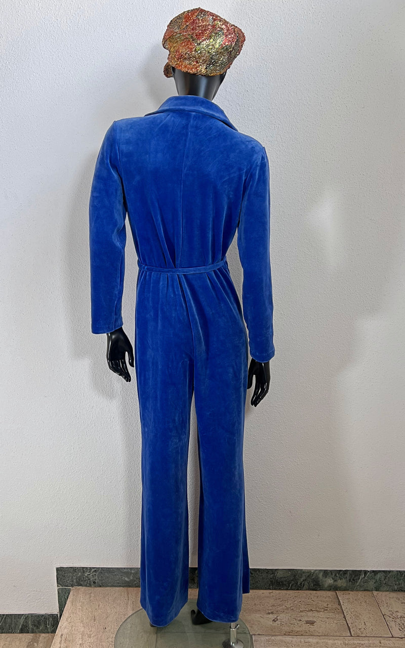 Vintage 70s Velvet Jumpsuit