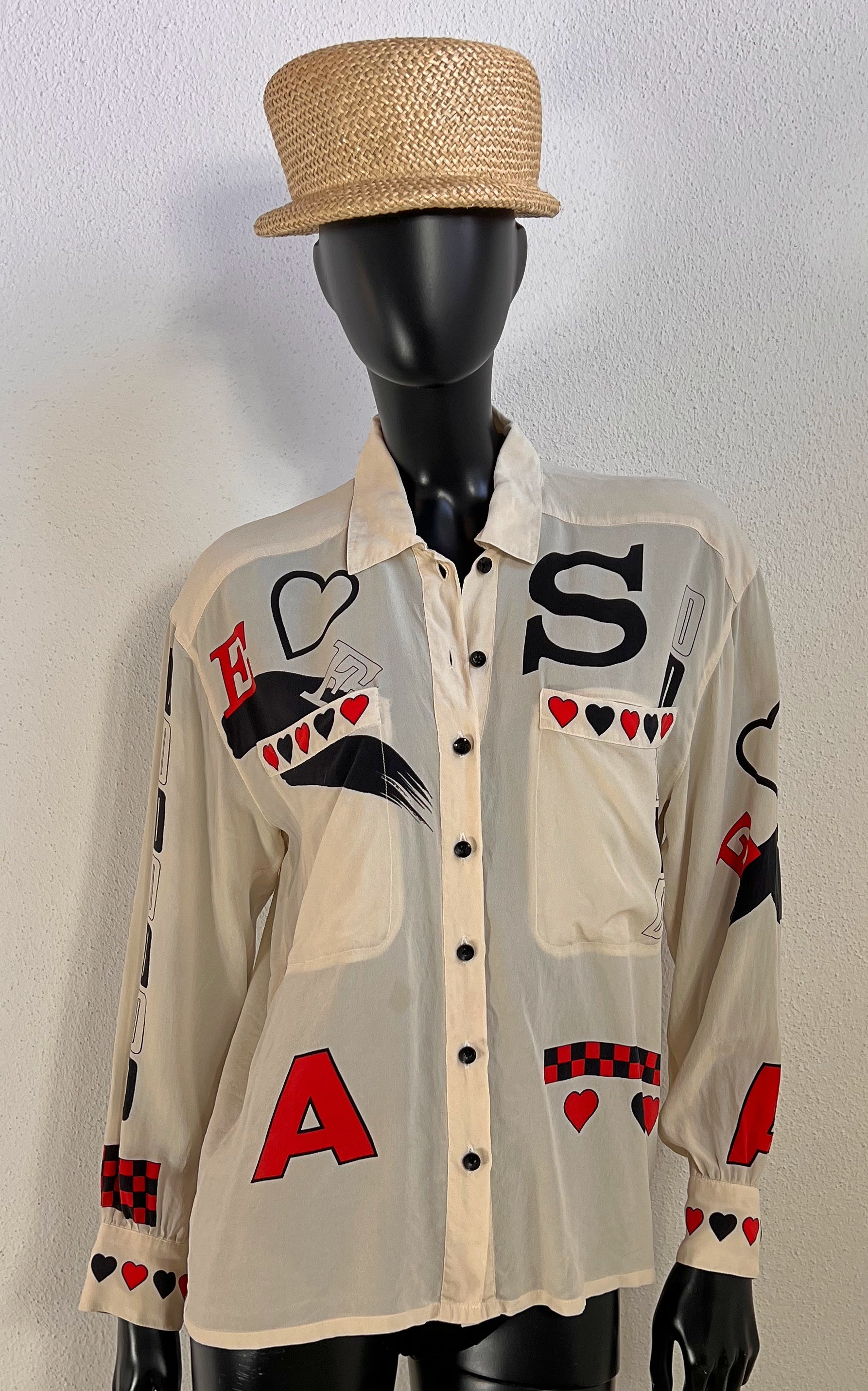 Vintage Escada Silk Blouse