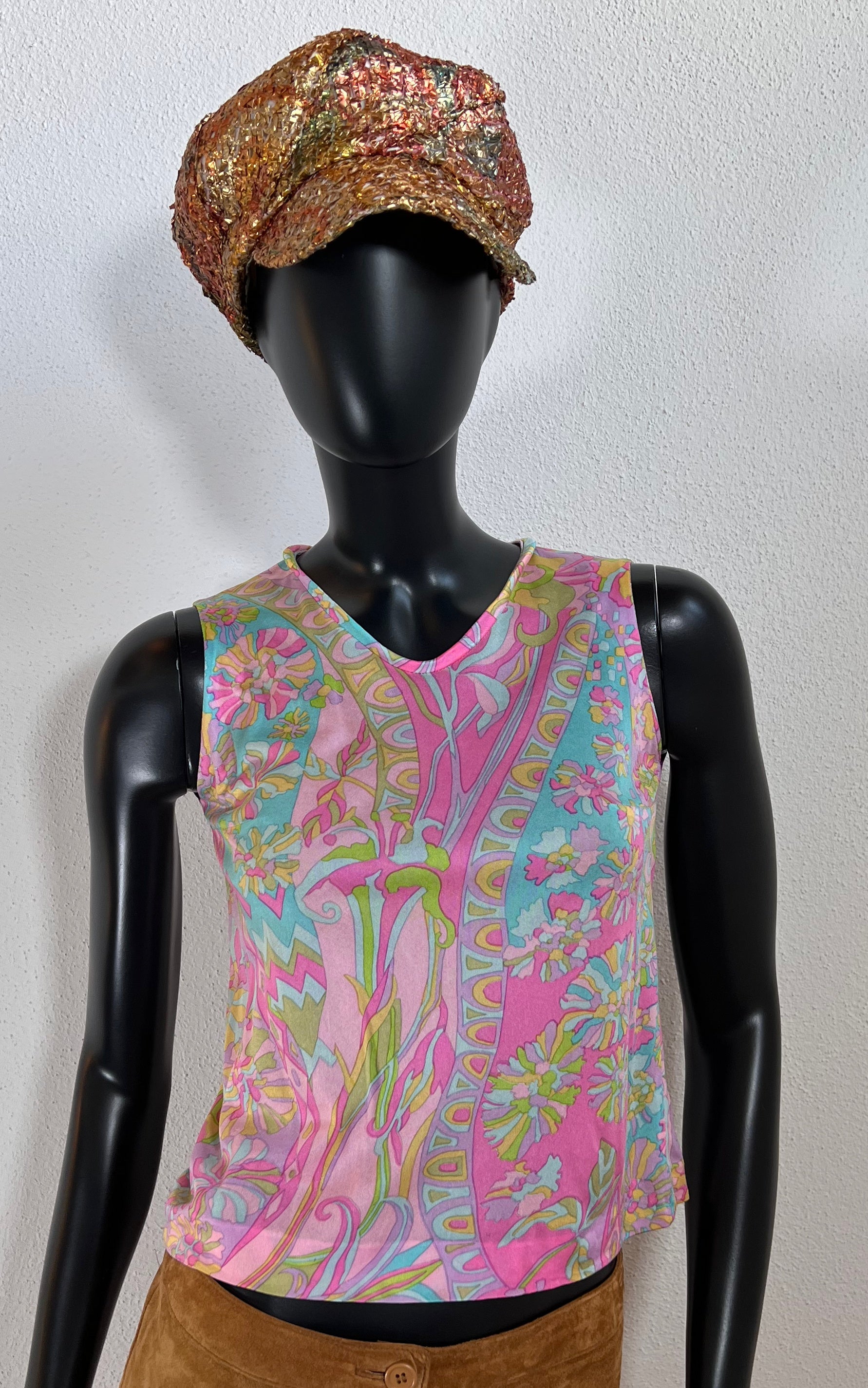 Vintage Leonard Paris Silk Top