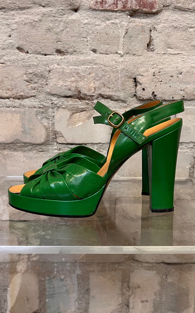 Vintage Deadstock Platform Heels 39