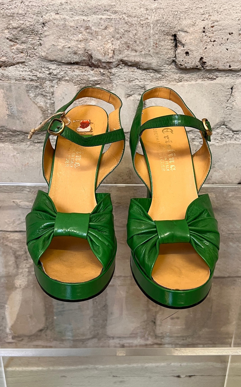 Vintage Deadstock Platform Heels 39