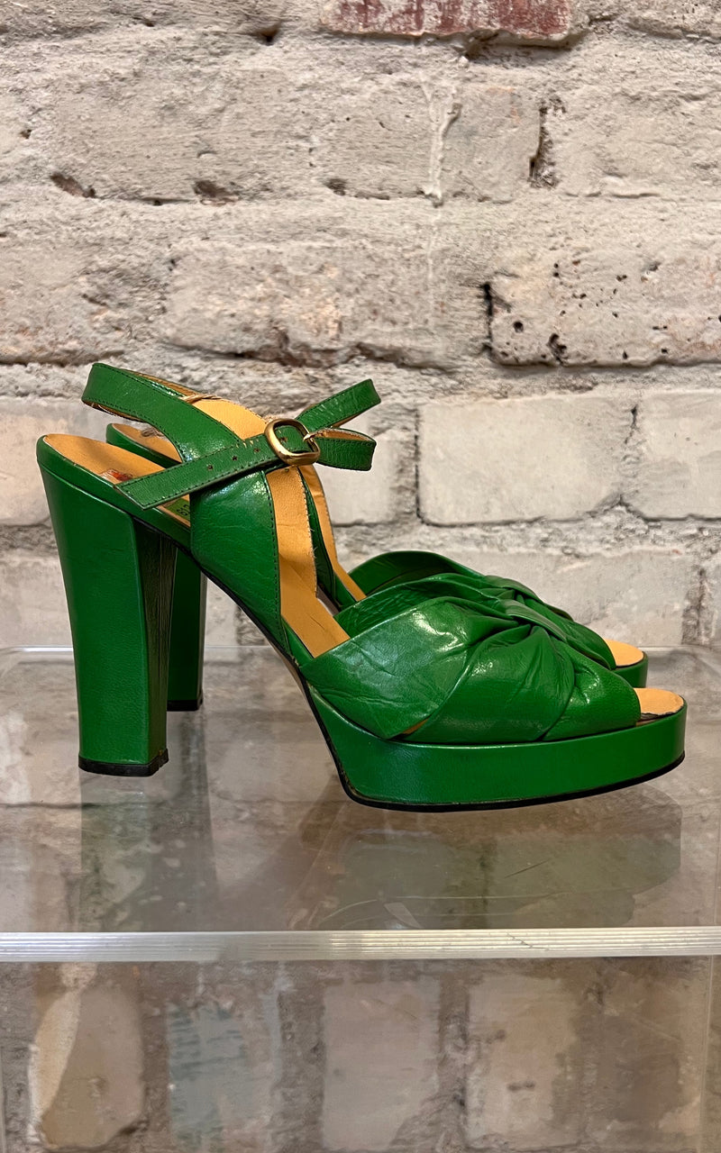Vintage Deadstock Platform Heels 39