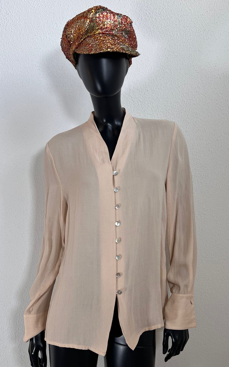 Vintage 90s Silk Blouse