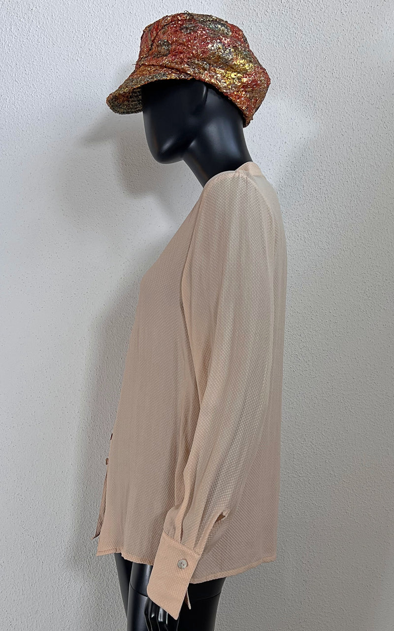Vintage 90s Silk Blouse