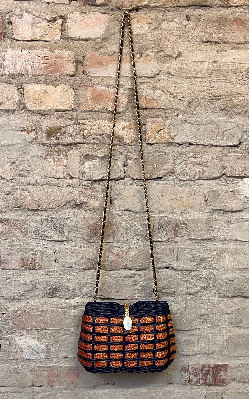 Vintage Basket Bag