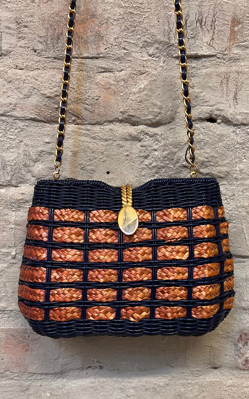 Vintage Basket Bag