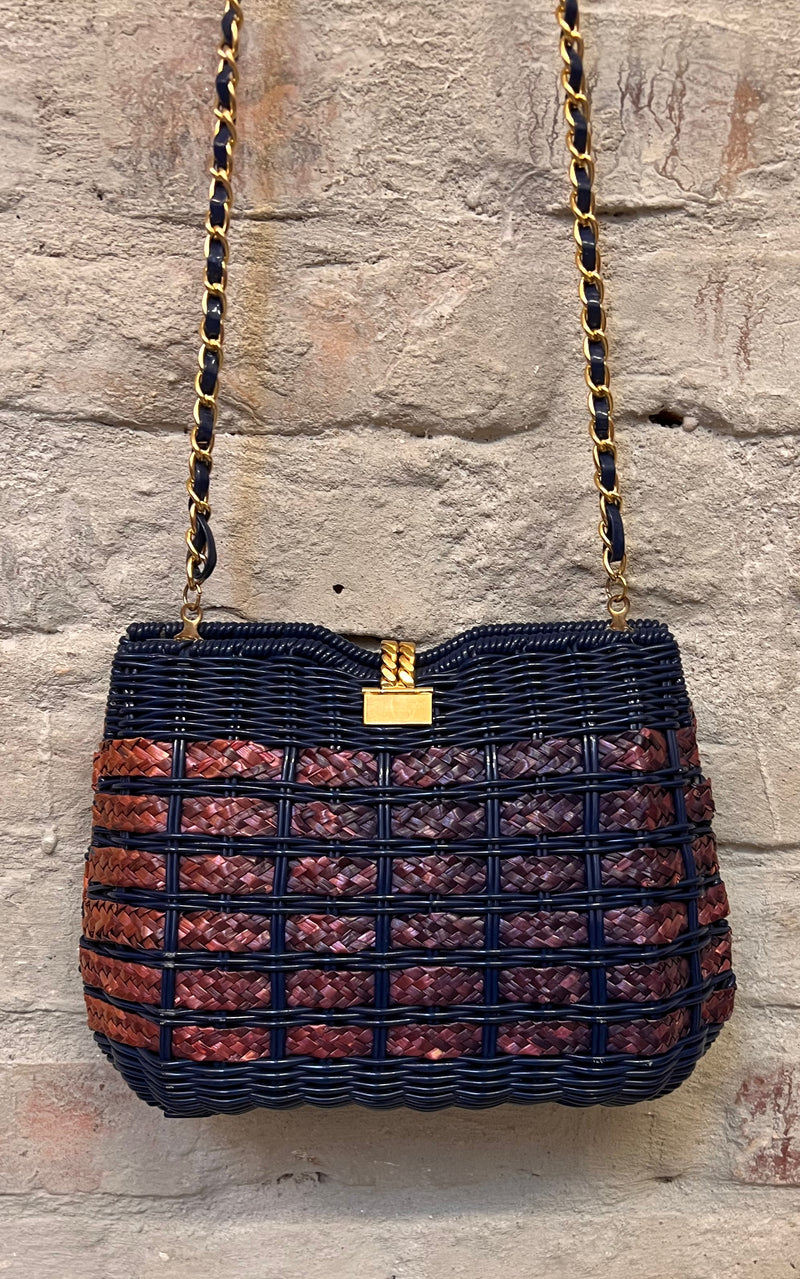 Vintage Basket Bag
