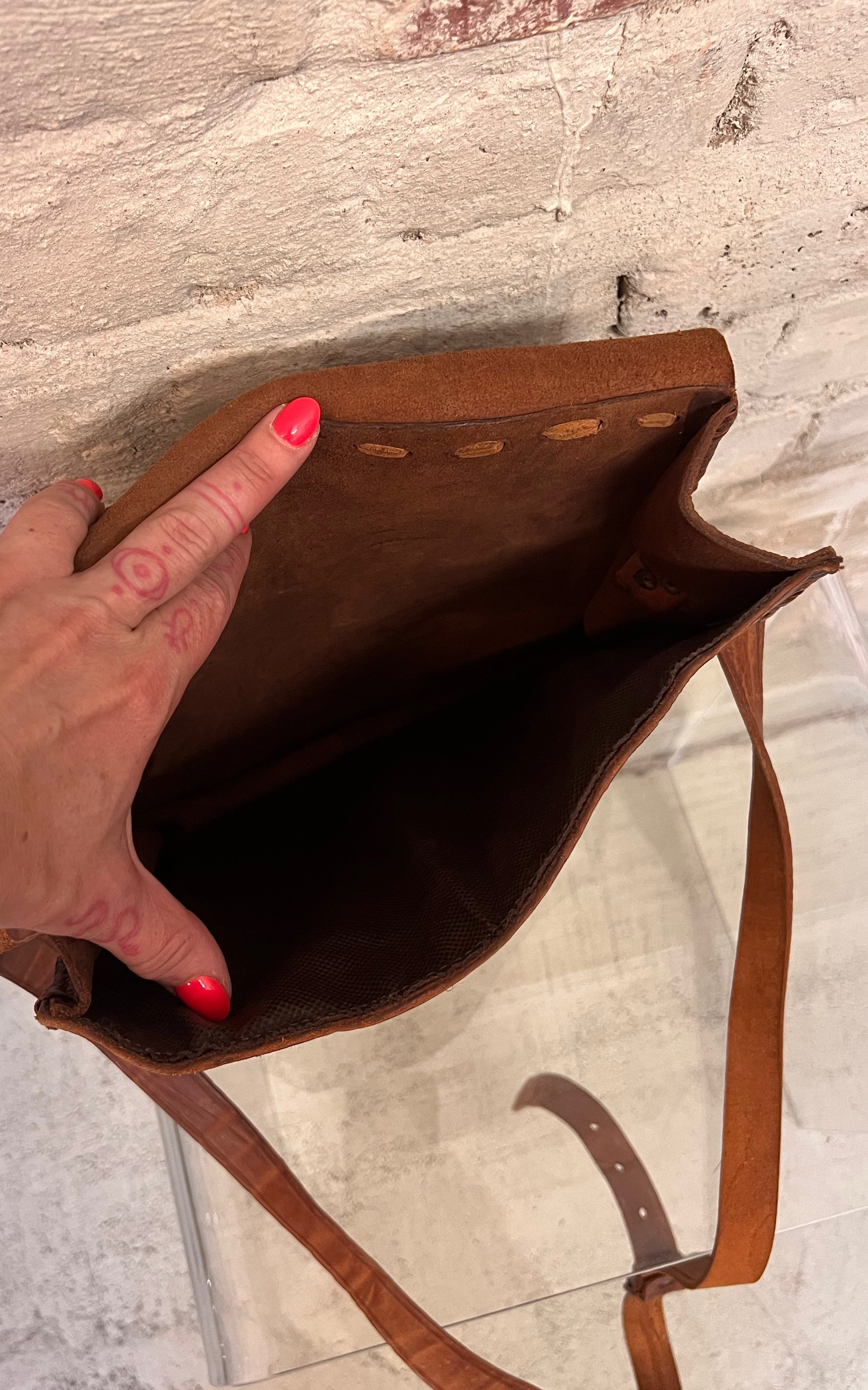 Vintage 70s Fringed Bag