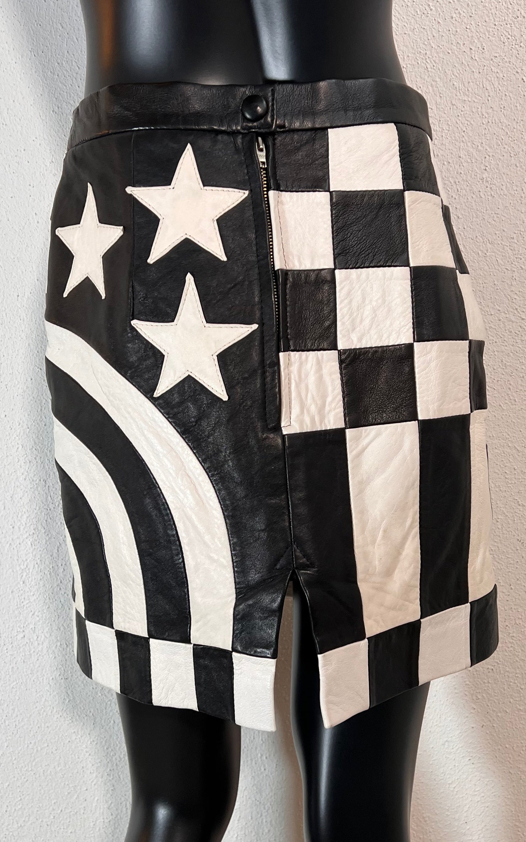 Vintage Rodan Berlin Leather Skirt