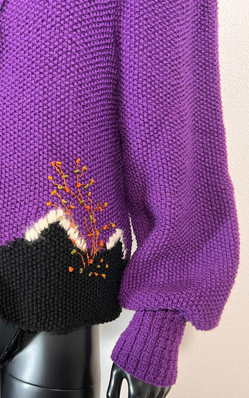Vintage Austrian Knit Cardigan