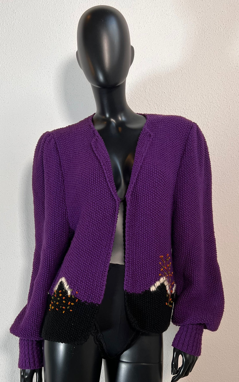 Vintage Austrian Knit Cardigan