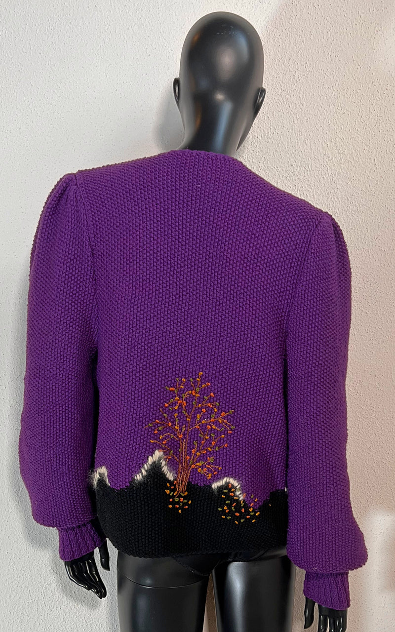 Vintage Austrian Knit Cardigan