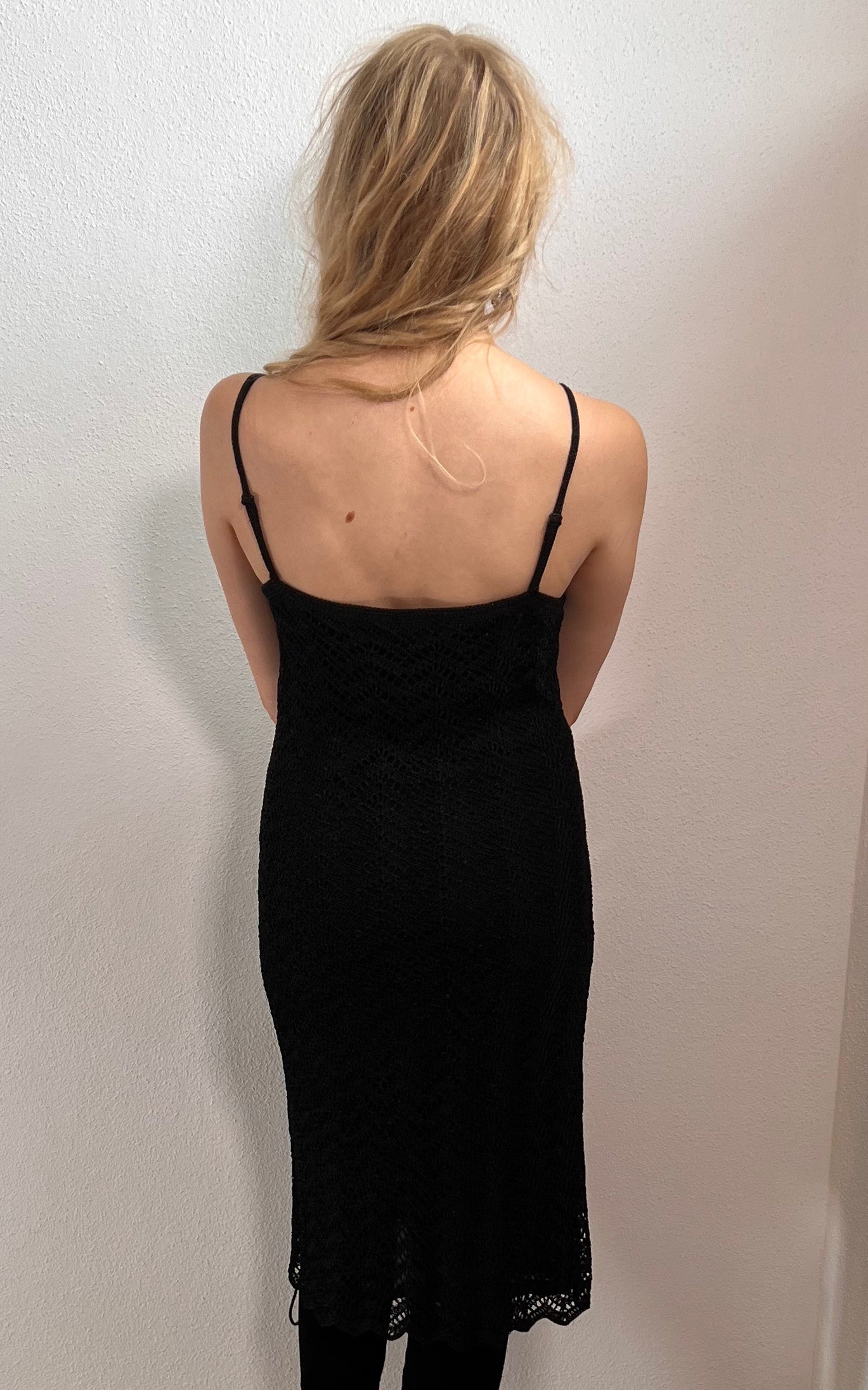 Abito vintage all'uncinetto Nicowa anni '90