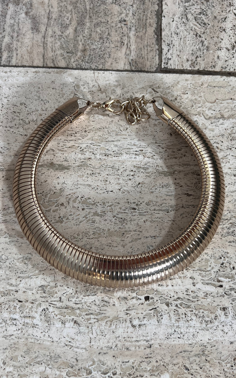 Vintage 90s Big Metall Necklace