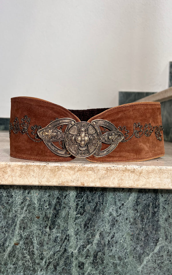 Vintage 80s Stretch Belt