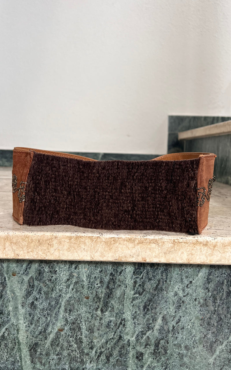 Vintage 80s Stretch Belt