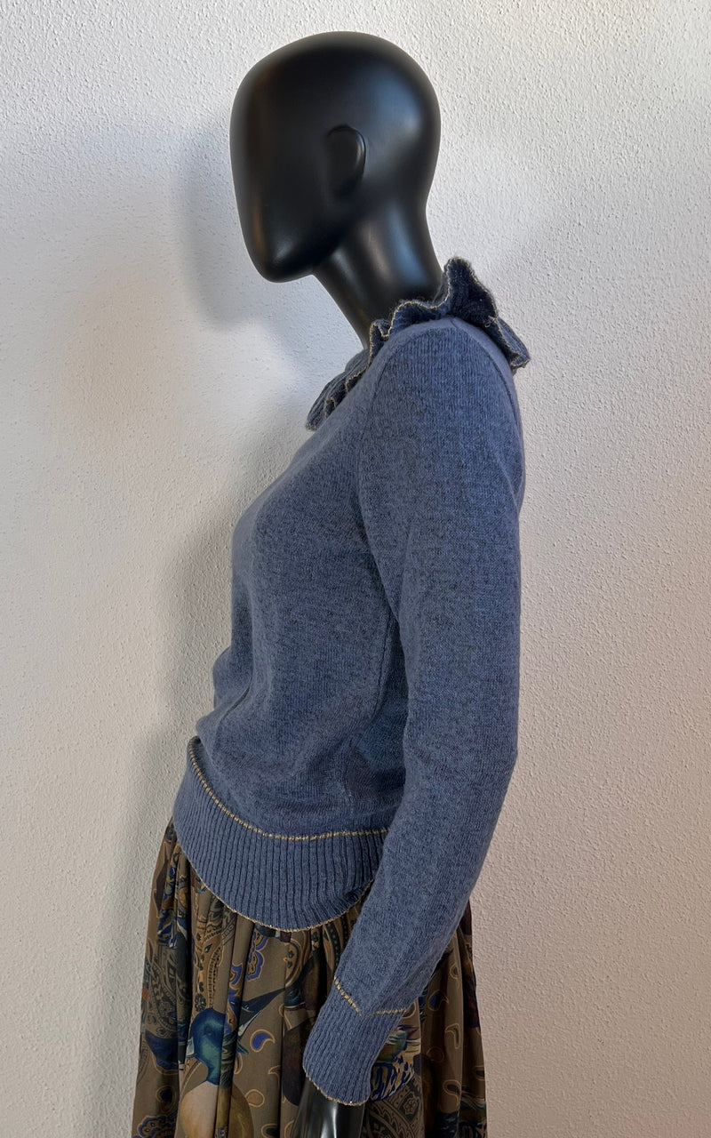 Vintage 70s Collegio Favori Couture Jumper