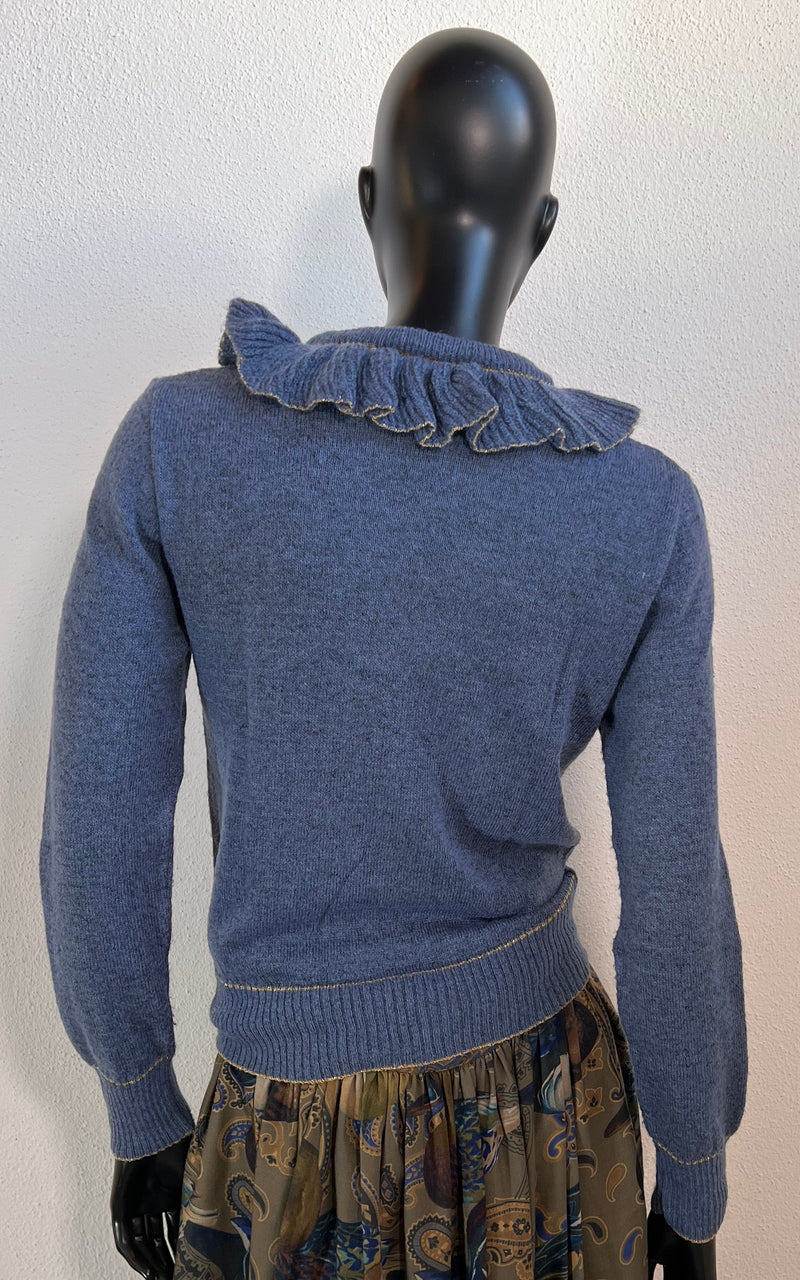 Vintage 70s Collegio Favori Couture Jumper