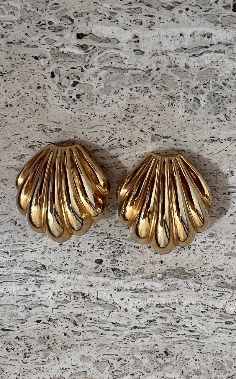 Vintage Mussels Clip Ons