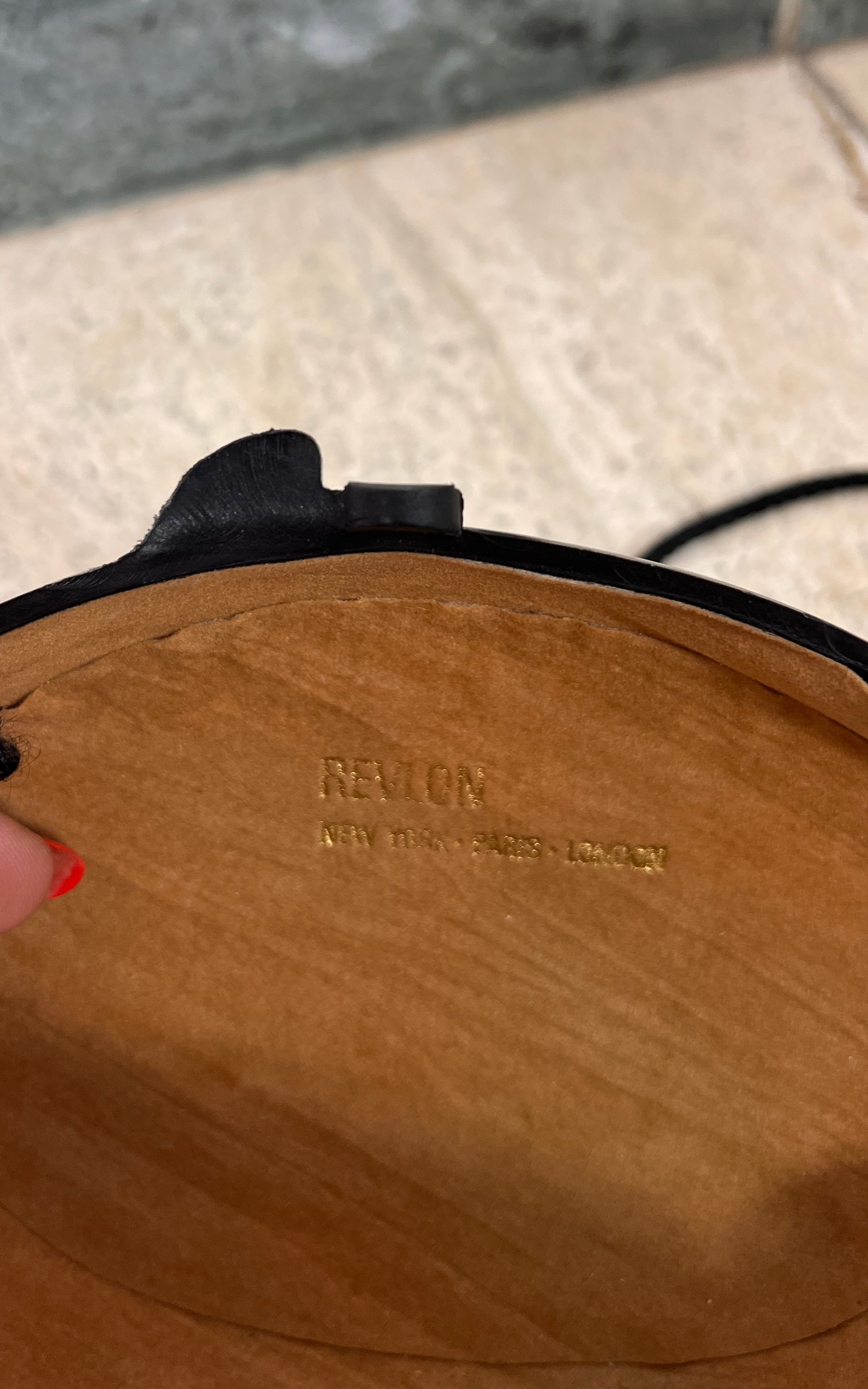 Vintage Revlon Box Bag