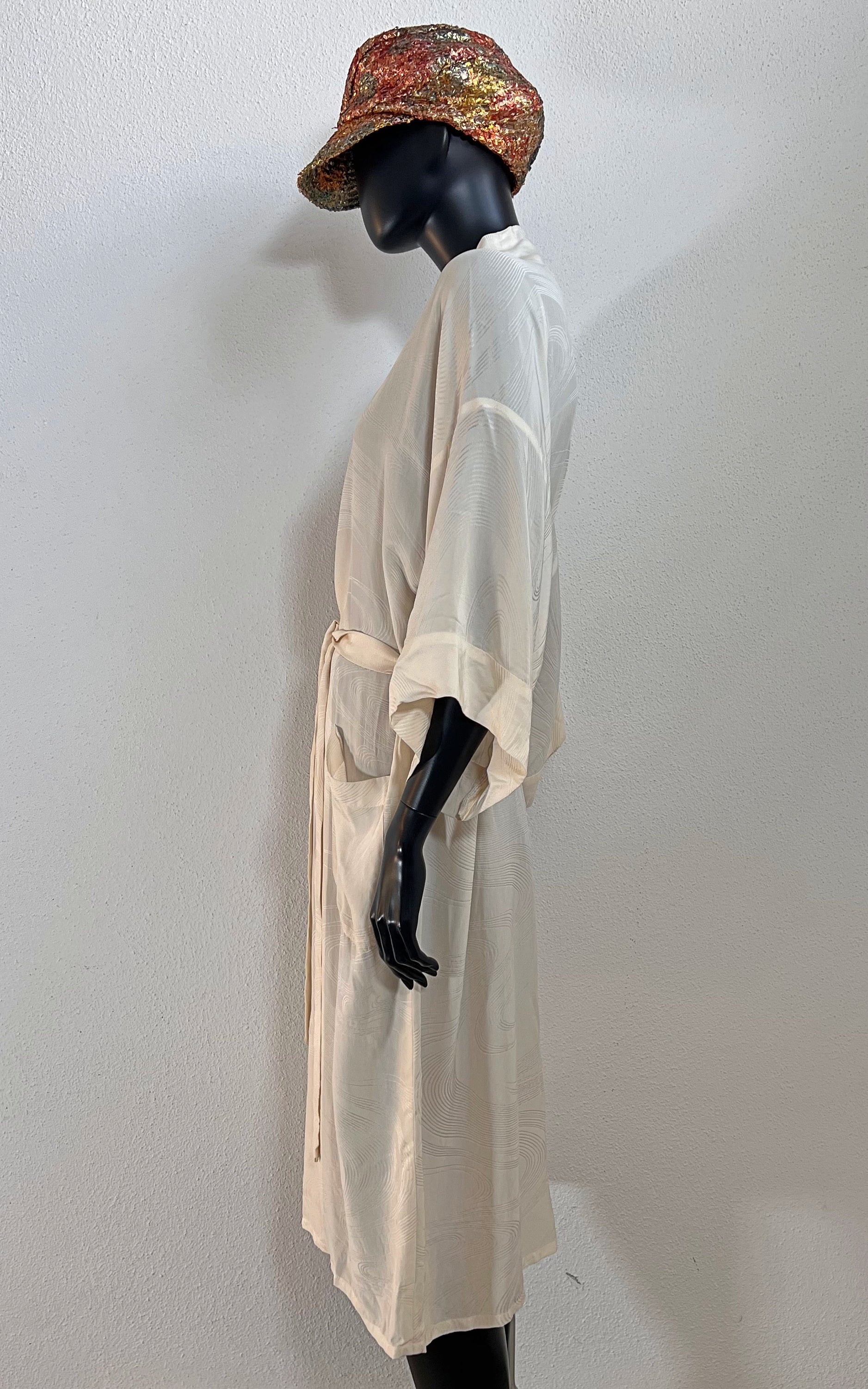 Vintage Silk Morning Coat