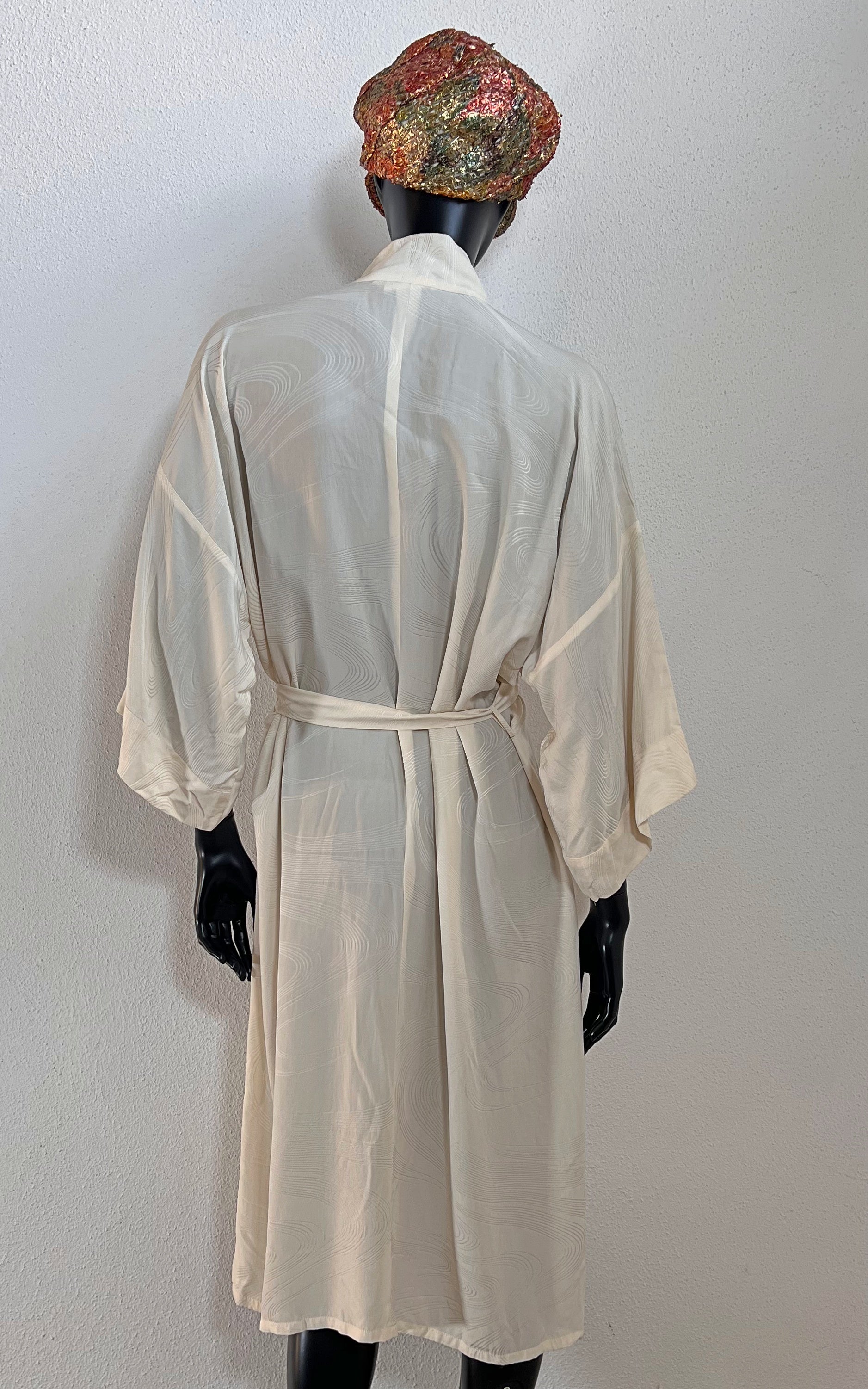 Vintage Silk Morning Coat