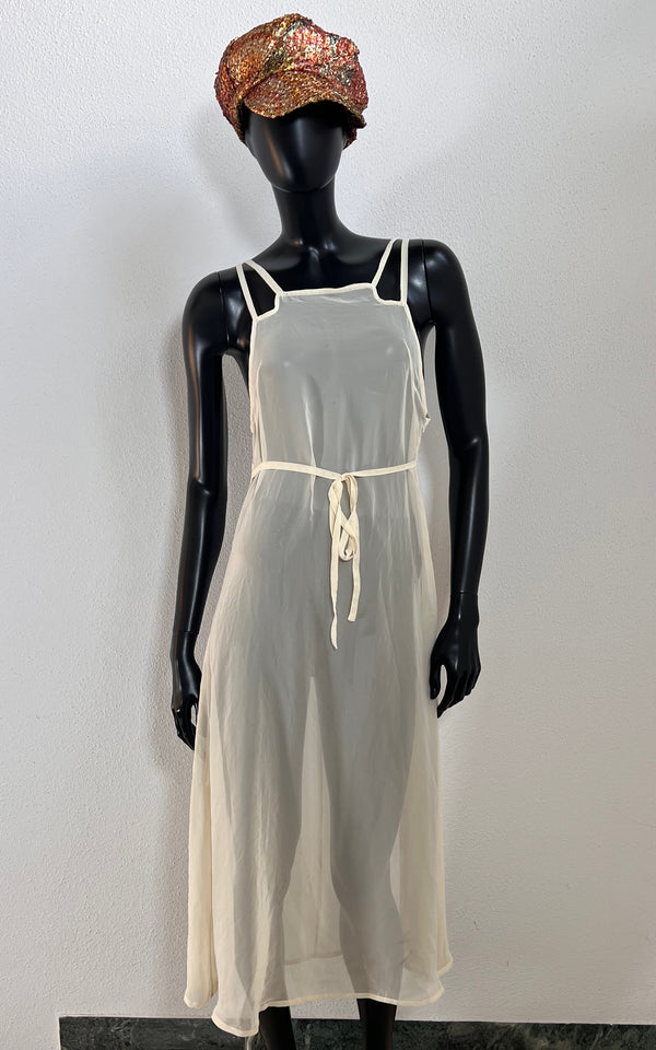 Vintage Sheer Nylon Slip Dress