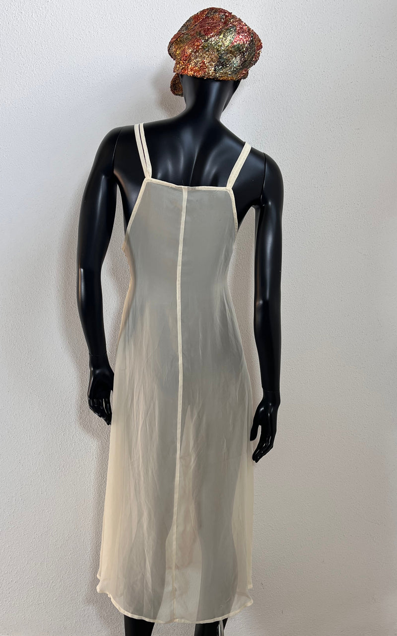 Vintage Sheer Nylon Slip Dress