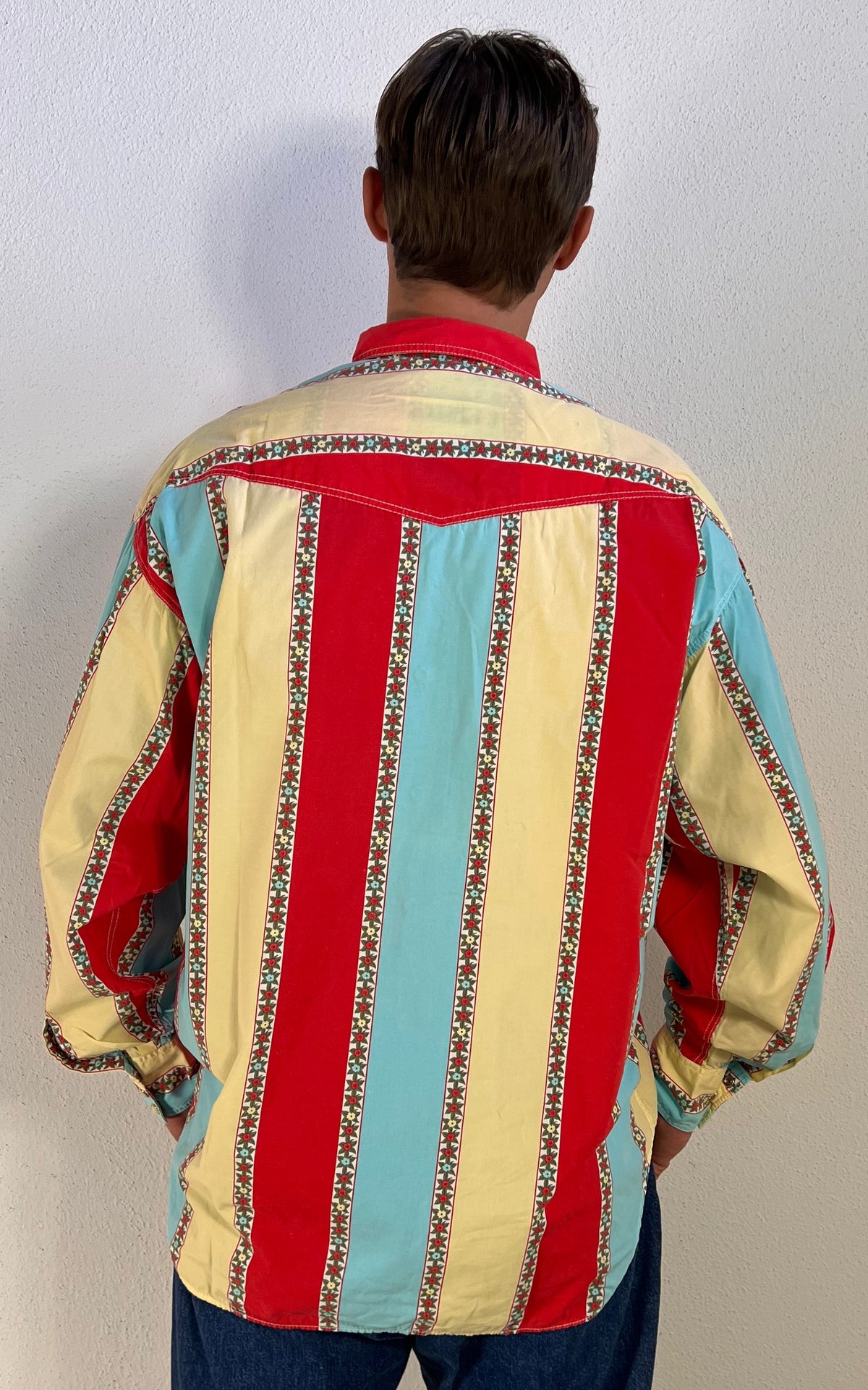 Vintage 90s MENS Replay Western Shirt