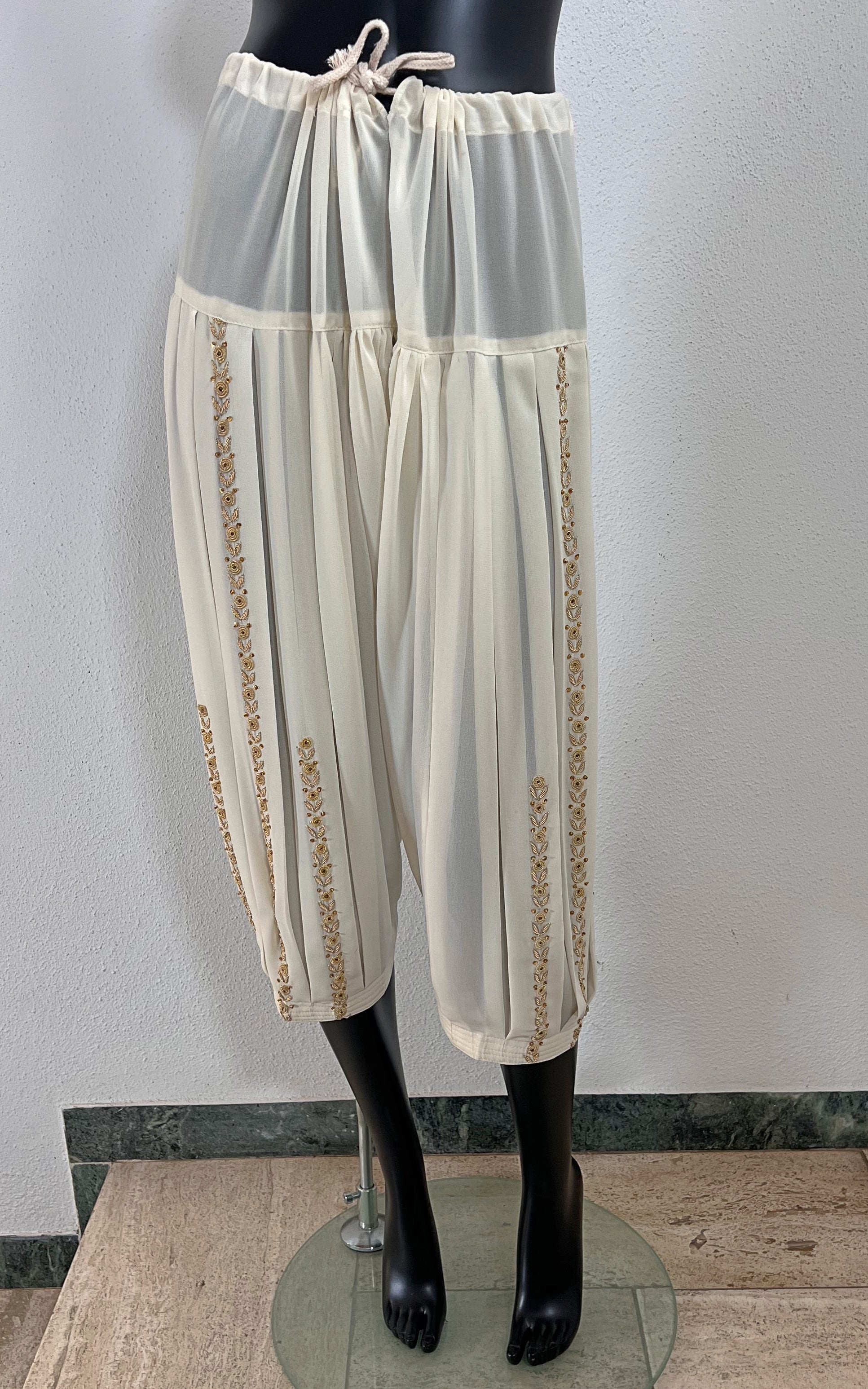 Vintage Orient Silk Ballon Pants