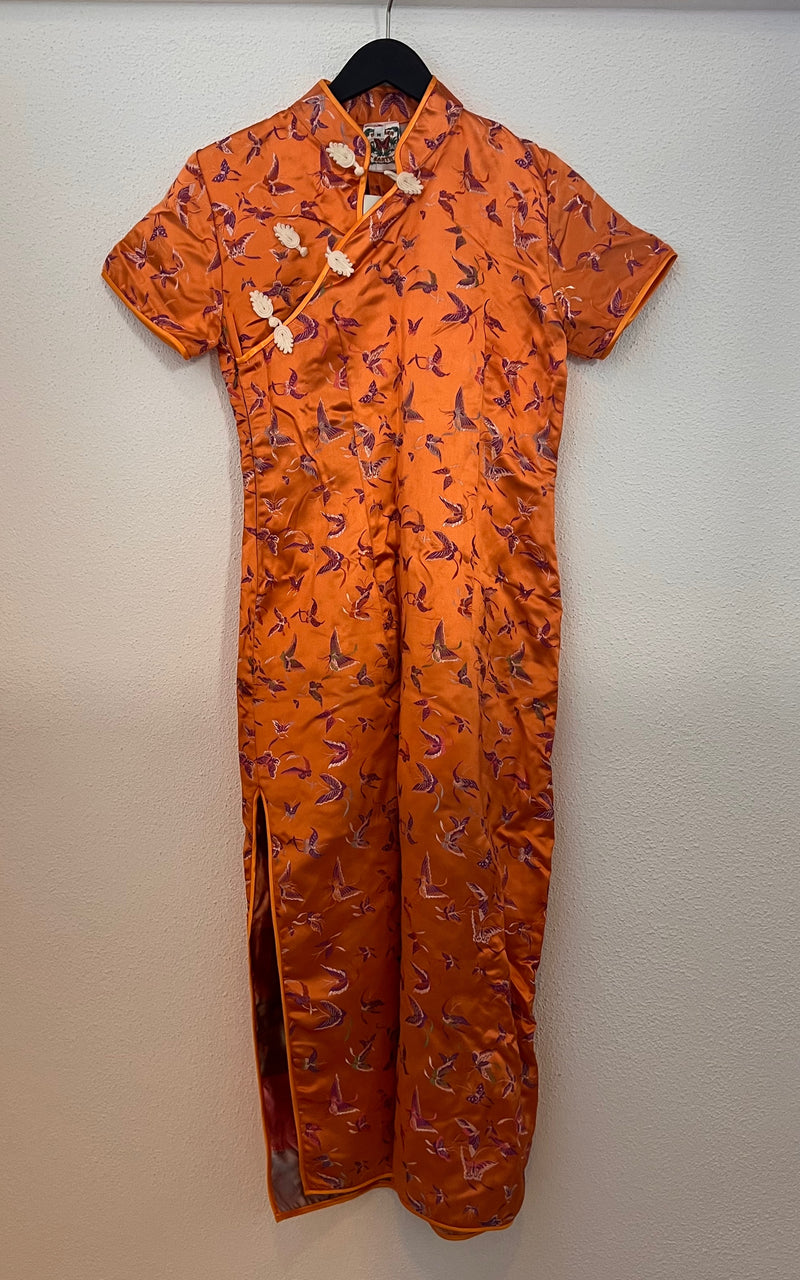 Vintage Deadstock Silk Chinese Dress