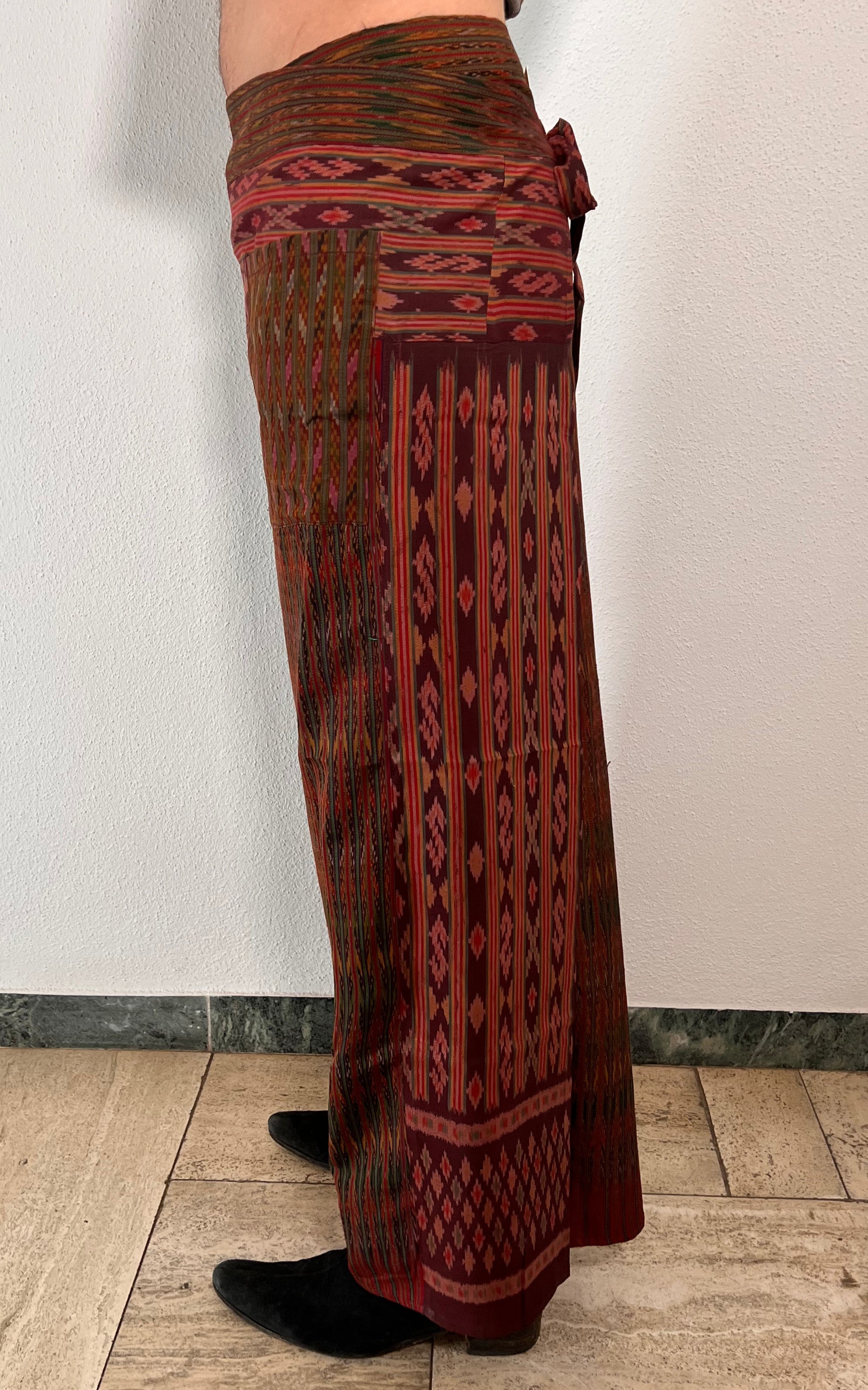 Vintage MENS Deadstock Silk Wrap Pants