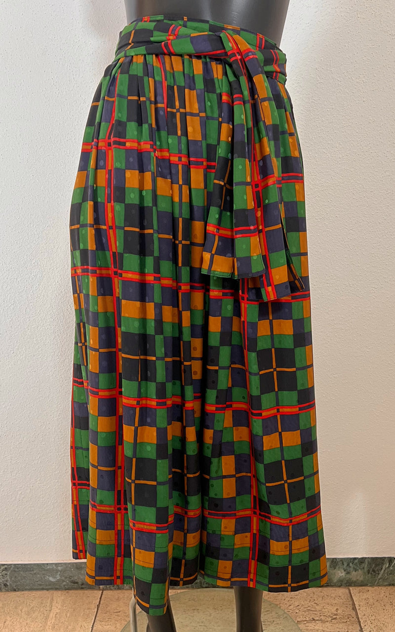 Vintage Silk Skirt