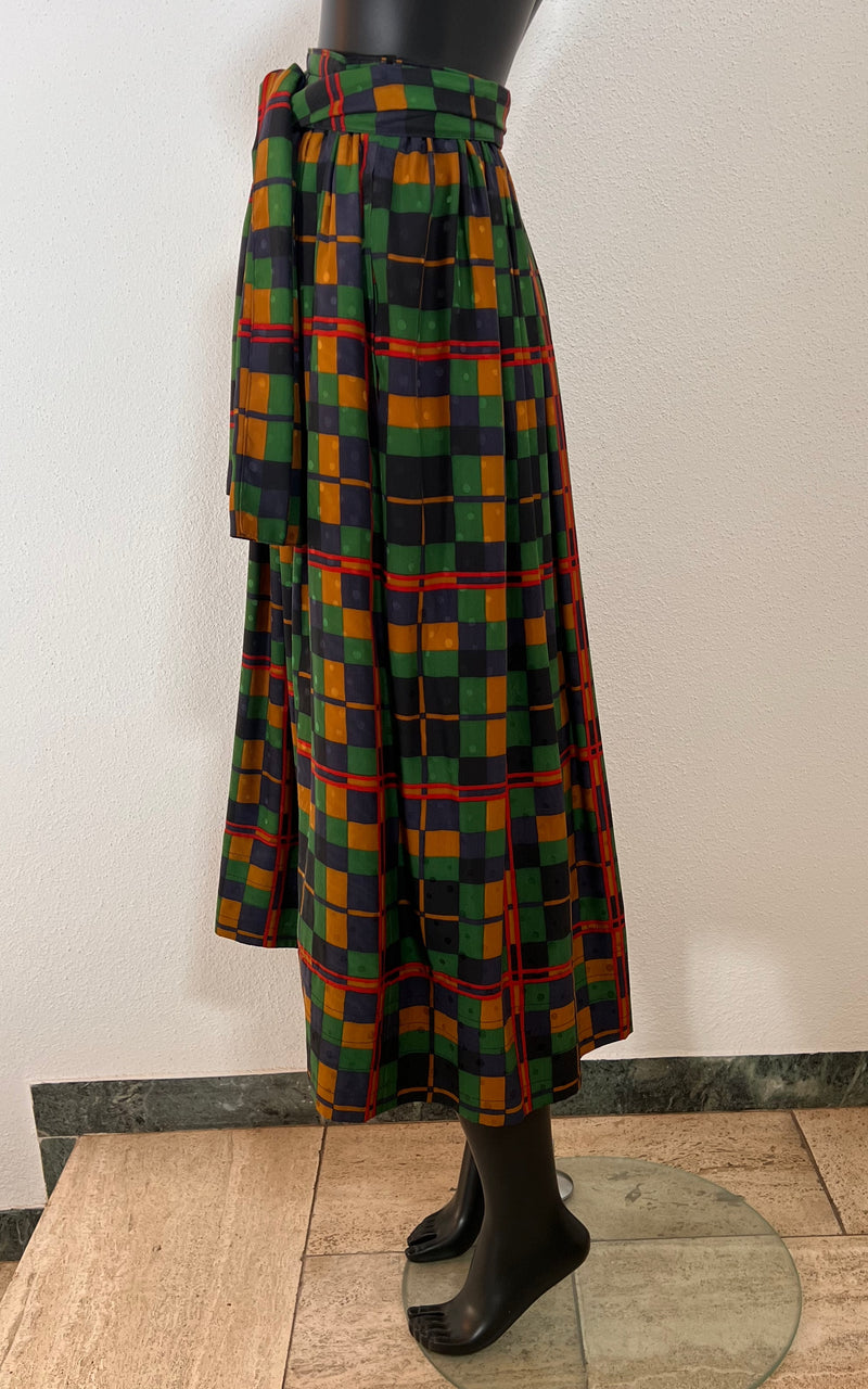 Vintage Silk Skirt