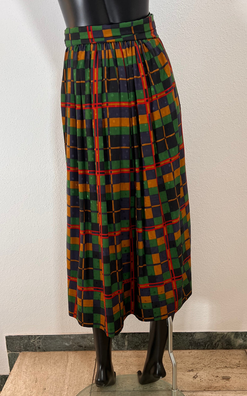 Vintage Silk Skirt