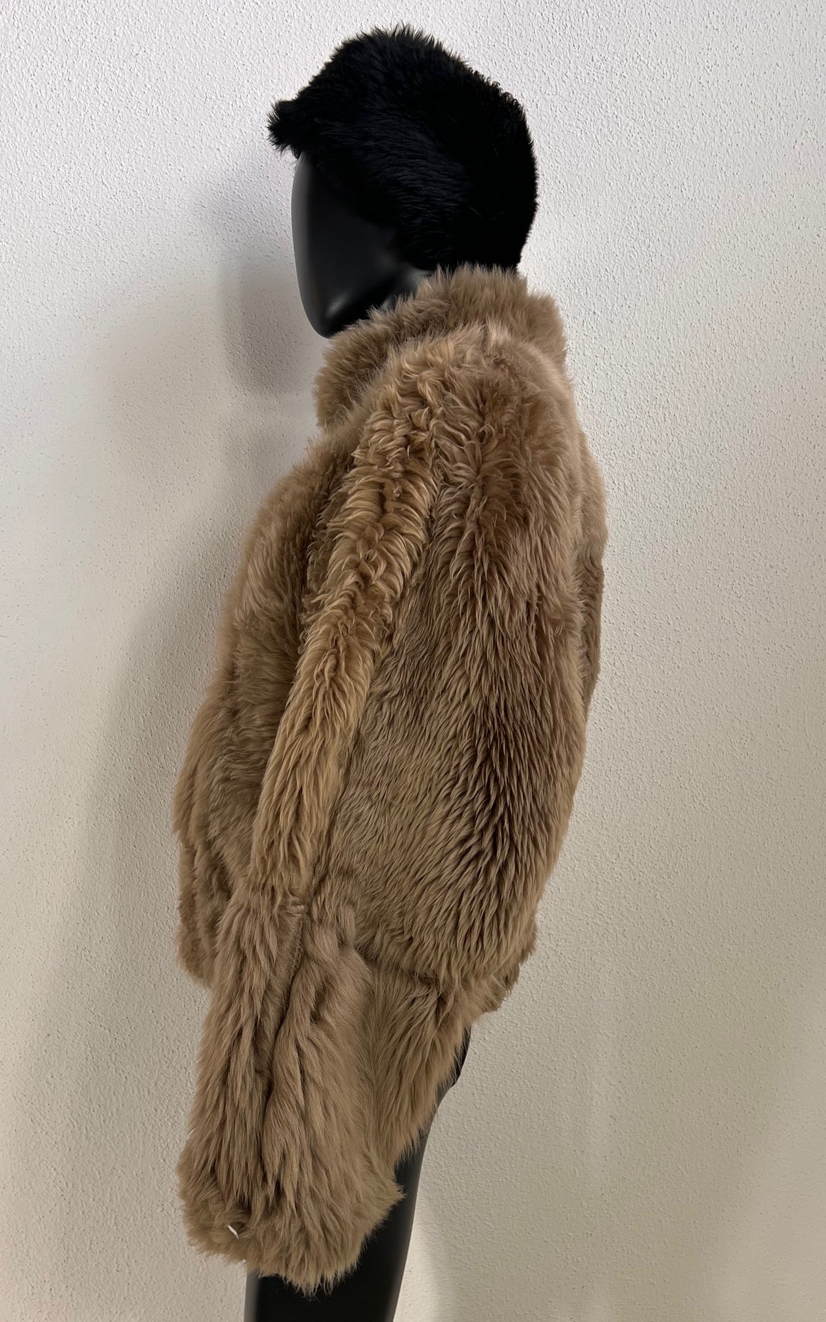 Reworked Curly Lamb Shearling Jacket