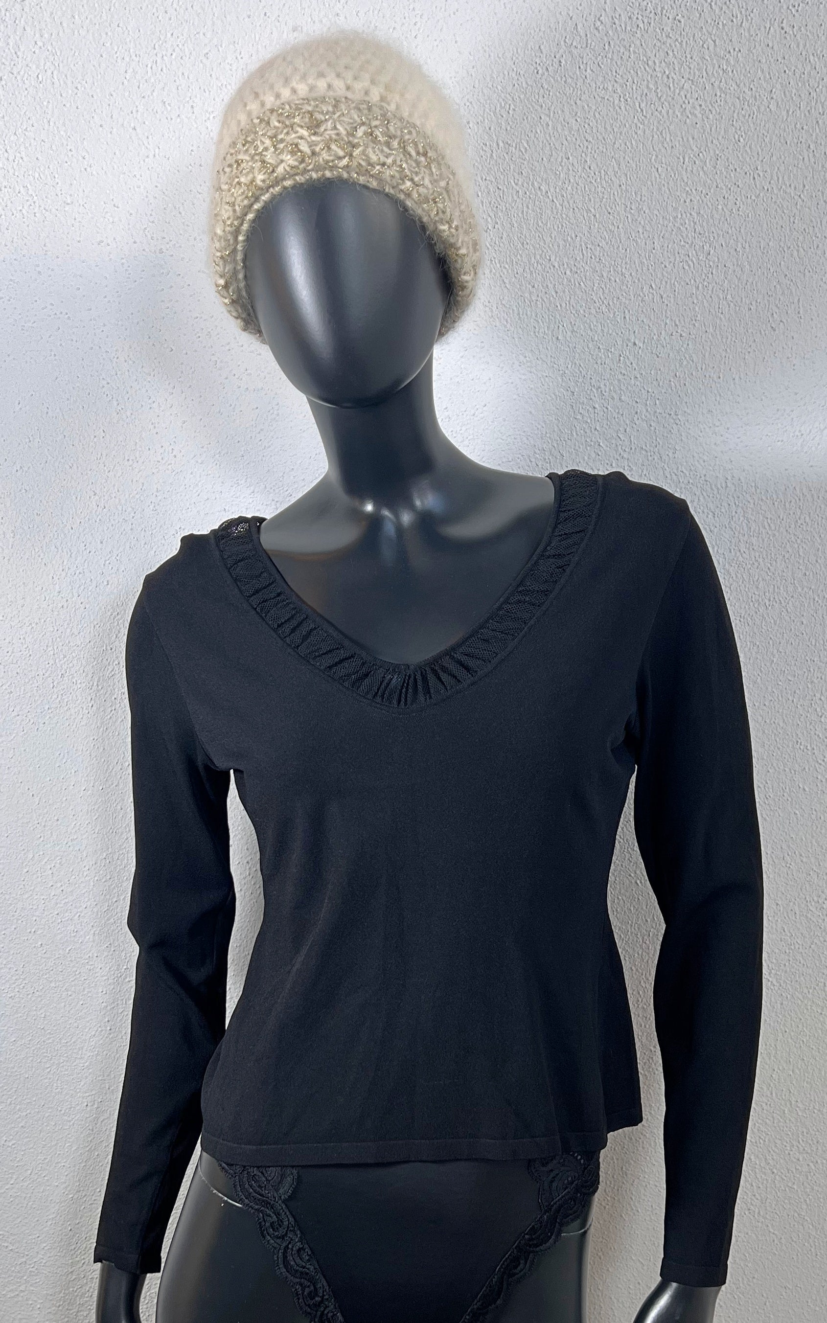 Vintage 90s Versace Couture Knit Shirt