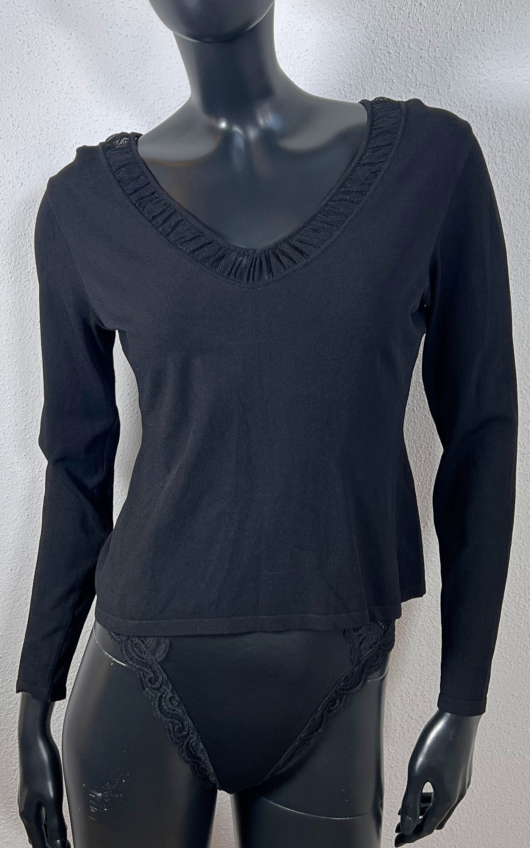 Vintage 90s Versace Couture Knit Shirt