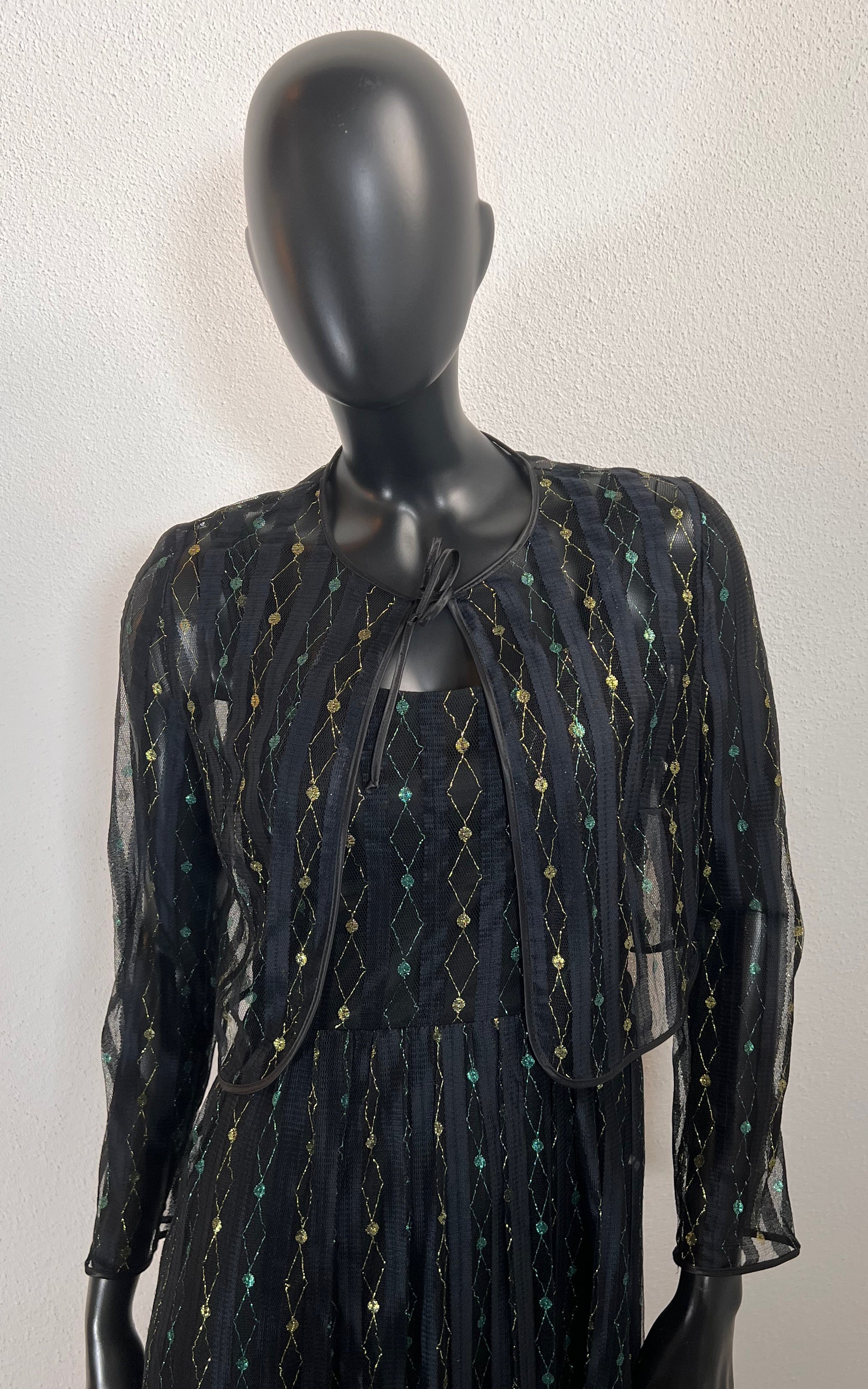Vintage 70s Bolero Dress