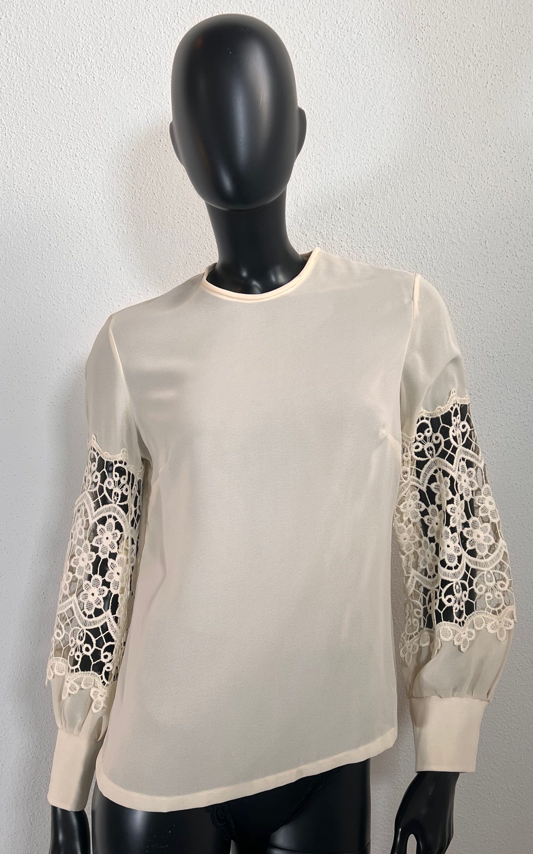 Camicetta in pizzo vintage anni '70