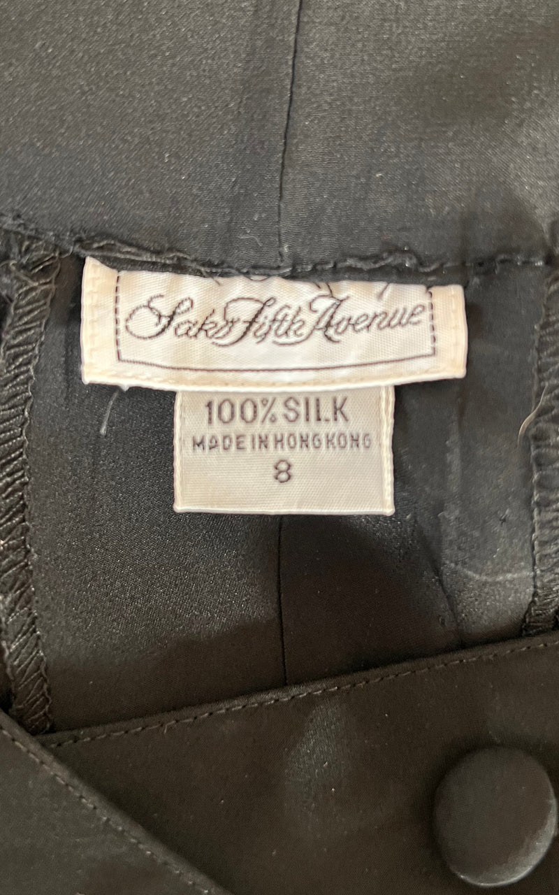 Vintage Saks Fifth Avenue Silk Pants