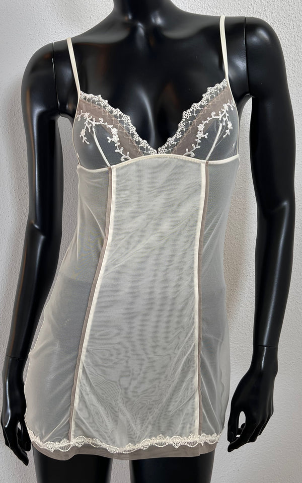 Vintage La Perla Sheer Slip Dress