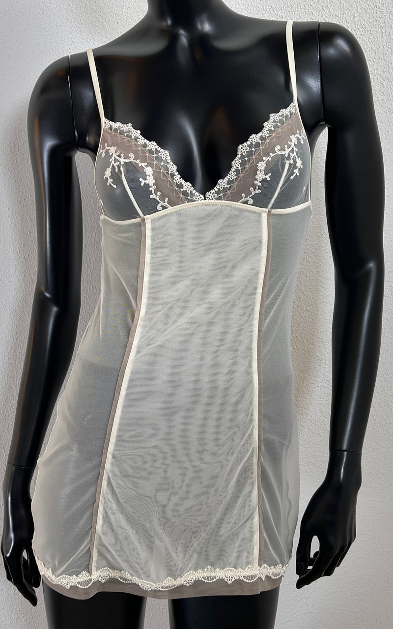 Vintage La Perla Sheer Slip Dress