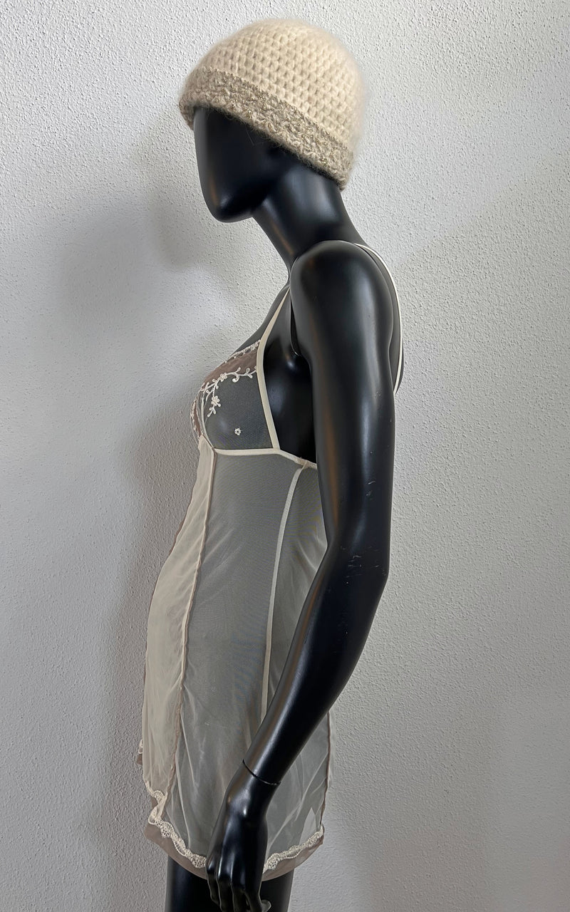 Vintage La Perla Sheer Slip Dress