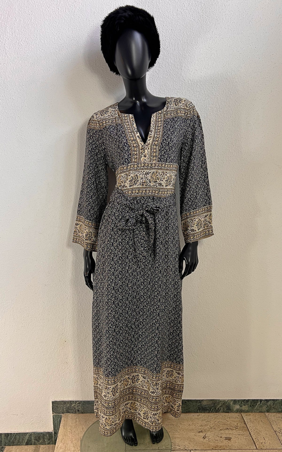 Sea New York Silk Dress – Hippie Block Print
